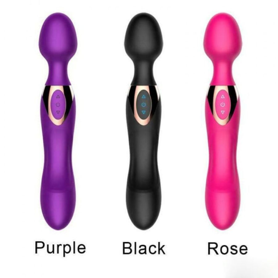 Chày Rung Massage Passion Love Hai Đầu – 10 Chế Độ Rung Kép, Chất Liệu Silicone Y Tế Cao Cấp, Sạc Pin Tiện Lợi.
