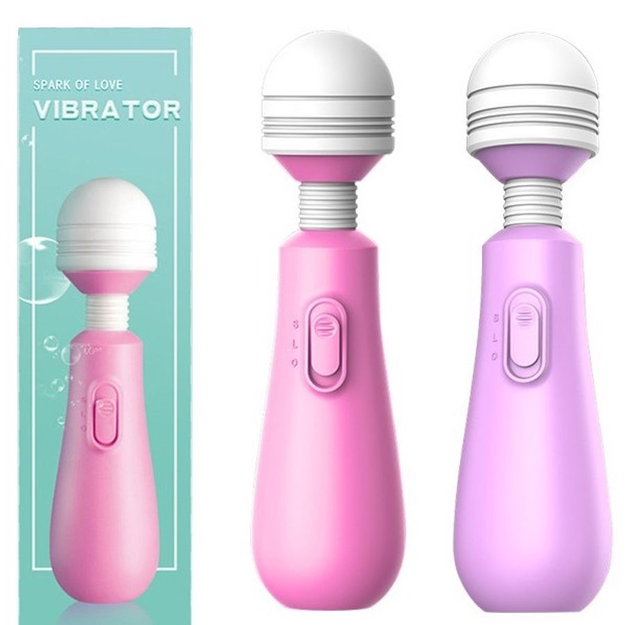Chày Rung Mini Lilo Spark Of Love – Máy Massage Điểm G Cầm Tay, Đầu Silicon Y Tế Mềm Mại, Chống Nước (Tặng Kèm Pin)