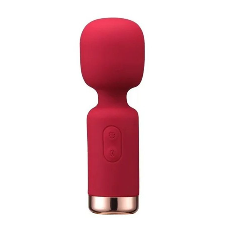 Máy Rung Massage Silicone Mini Cao Cấp – Sạc Từ Tính USB, Kháng Nước IPX6, Tần Số Rung Mạnh Mẽ (Hộp 1 Gậy + Cáp Sạc)