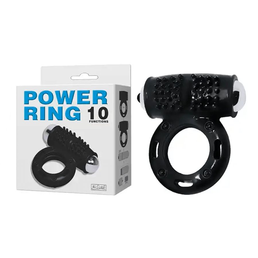 Vòng rung tăng khoái cảm Baile Power Ring 662670