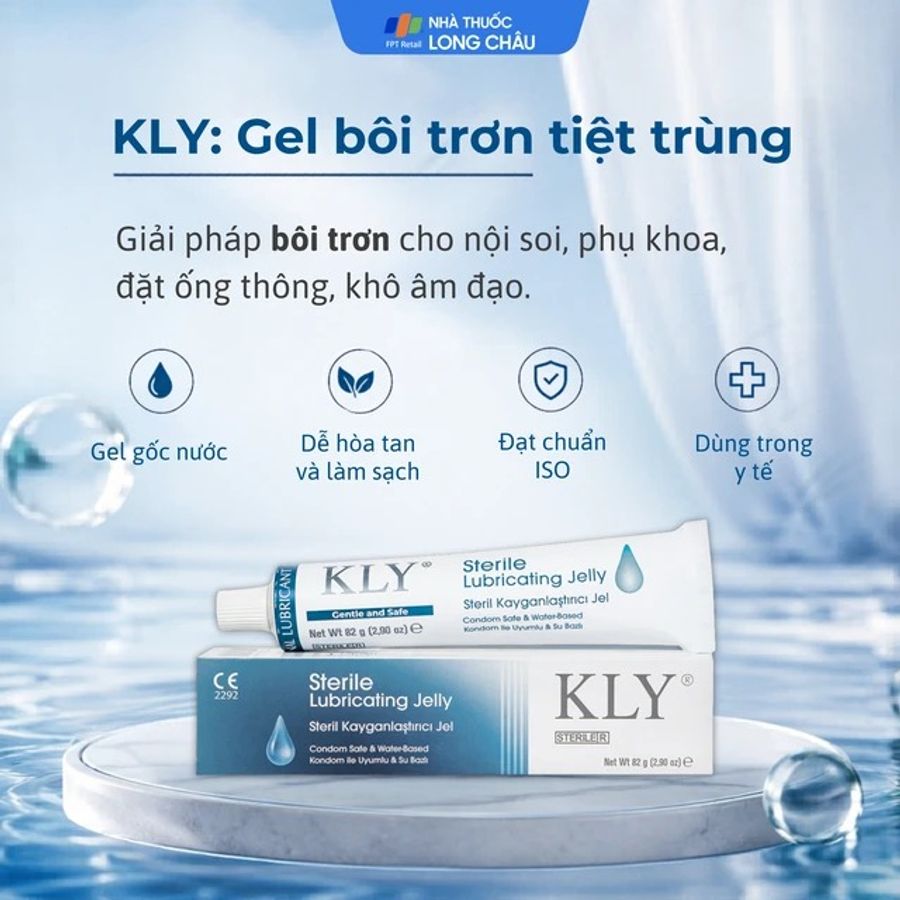 Gel Bôi Trơn Tiệt Trùng KLY Thổ Nhĩ Kỳ 82g – Tan Trong Nước, Không Nhờn Rít 752266
