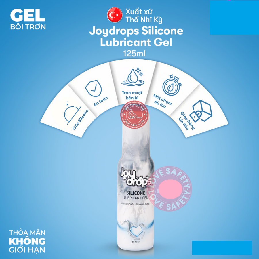 (Snapshop) Gel Bôi Trơn Joydrops Silicone Back Door Chính Hãng