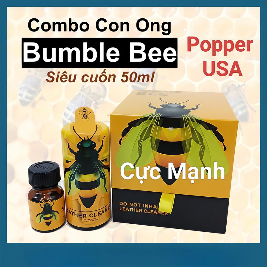 (Che Tên Khi Giao) Popper Combo Cực Mạnh - Phê Lâu - 50ml Bảo Mật Tuyệt Đối