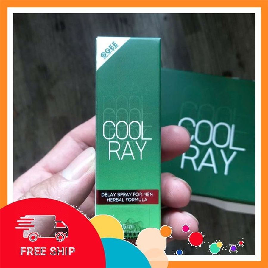 (Che Tên Khi Giao) OGee Cool Ray – Xịt Kéo Dài Thời Gian Mát Lạnh Từ Thái Lan Bảo Mật Tuyệt Đối