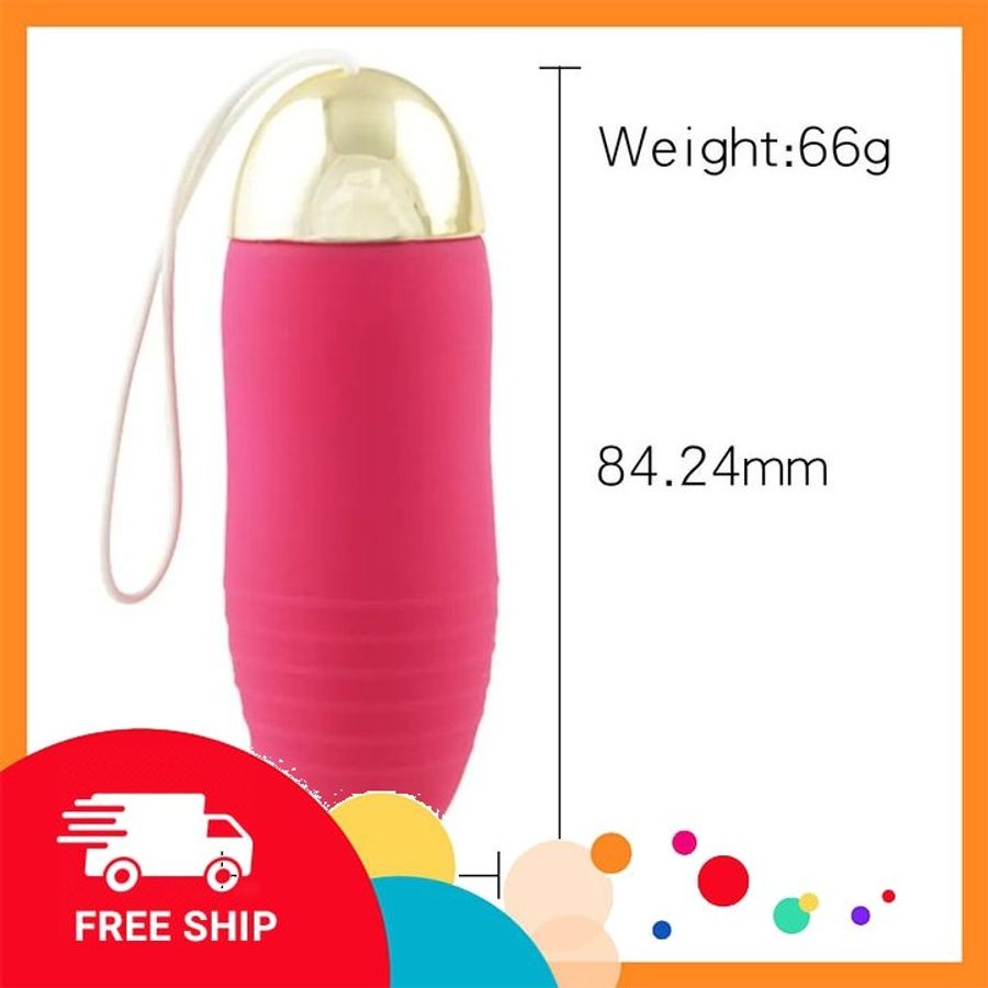 (Che Tên Khi Giao) Trứng Rung Không Dây Remote Jump Egg Vibrator 10 Chế Độ – Hãng Mannuo Chính Hãng (Chống Nước, Kích Thích Điểm G) - Hàng Mới Về