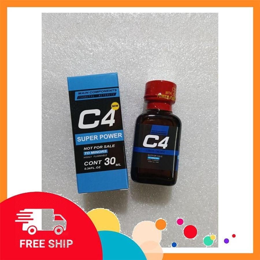 (Che Tên Khi Giao) Popper 30ml USA Hàng Chính Hãng, Cao Cấp, cực mạnh Hộp Trắng Kín