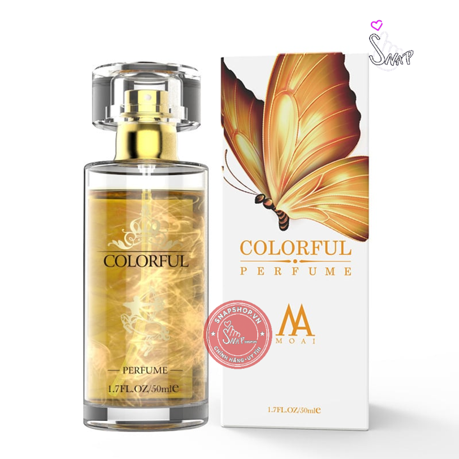 (Snapshop) Nước Hoa Moai Colorful Perfume Kích Thích Nữ Chính Hãng