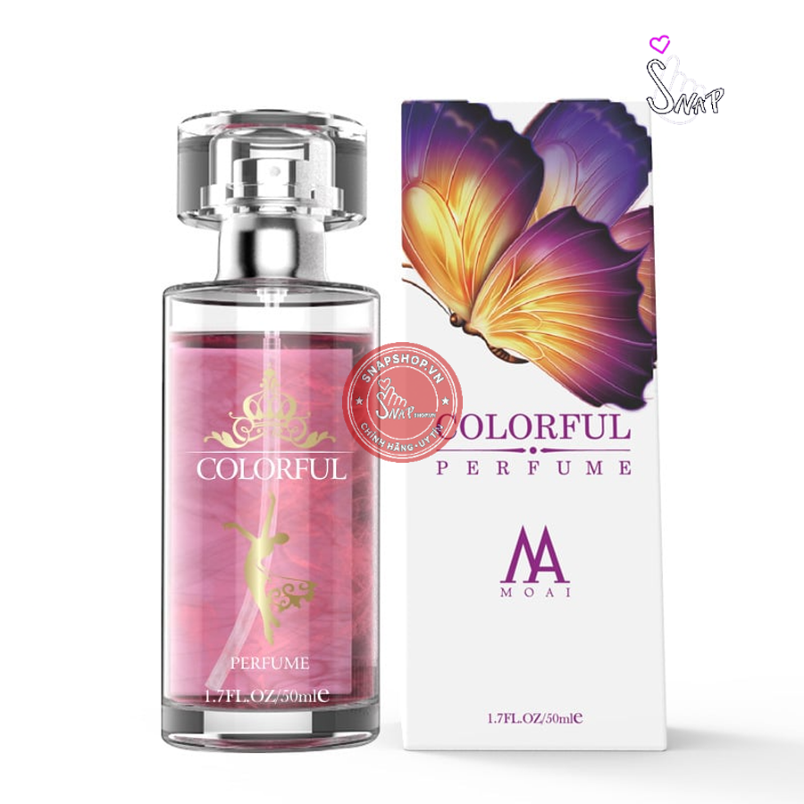 (Snapshop) Nước Hoa Moai Colorful Perfume Kích Thích Nam Chính Hãng