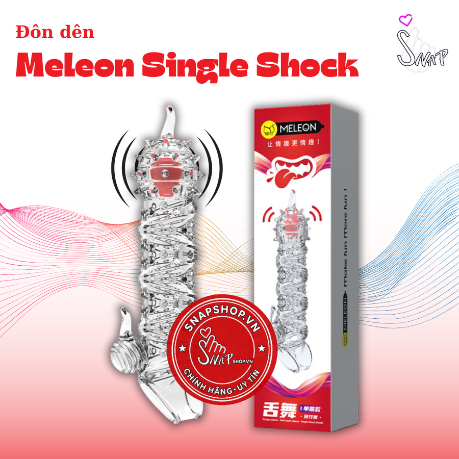 (Snapshop) Đôn Dên Meleon Single Shock Rung Đầu Chống Tuột Chính Hãng