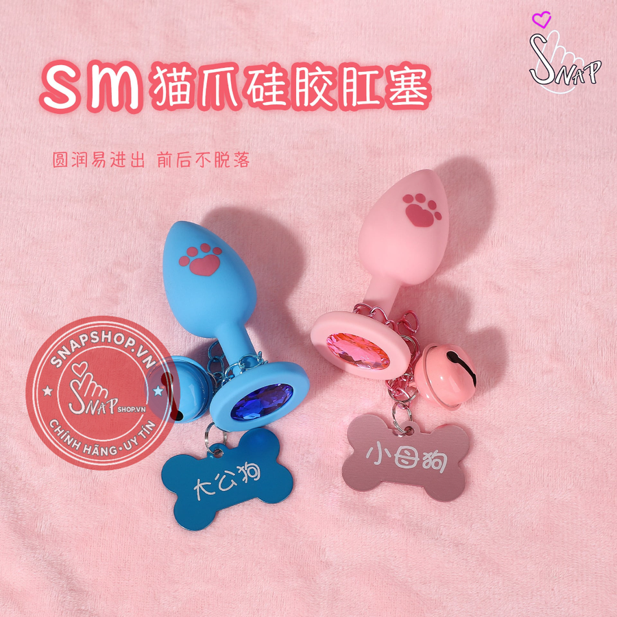 (Snapshop) Phích Cắm Hậu Môn Silicone Fuck Me Chính Hãng