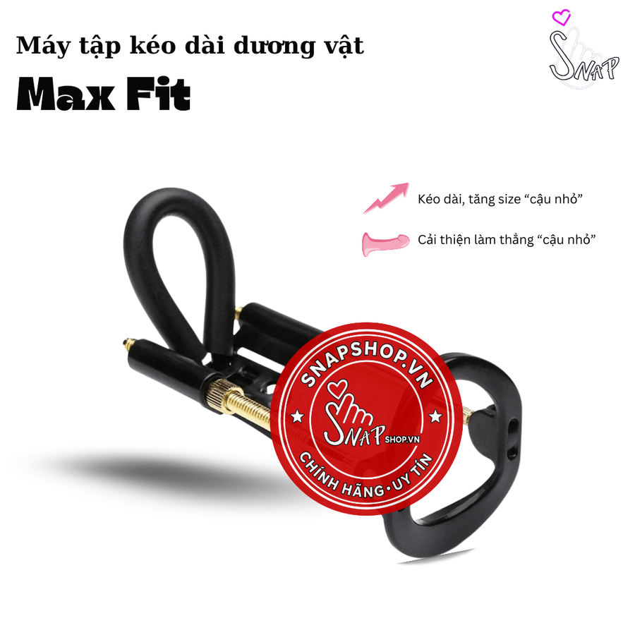 (Snapshop) Máy Tập Kéo Dài, Làm Thẳng Dương Vật Max Fit Chính Hãng