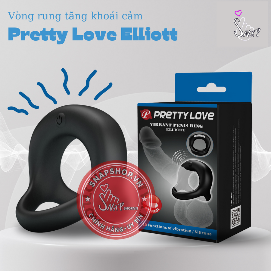 (Snapshop) Vòng Rung Pretty Love Elliott 10 Chế Độ Rung Chính Hãng