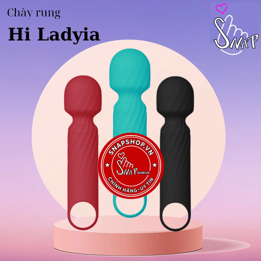 (Snapshop) Chày Rung Hi Ladyia 12 Chế Độ Rung Chính Hãng
