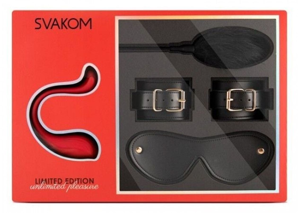 Combo bộ BDSM kèm trứng rung cao cấp Svakom Limited Gift Box