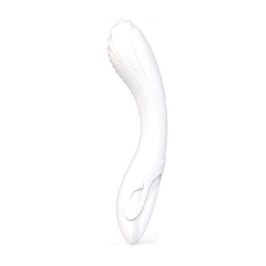 Dương vật giả 6 chế độ rung, siêu uốn cong Drywell Lolita