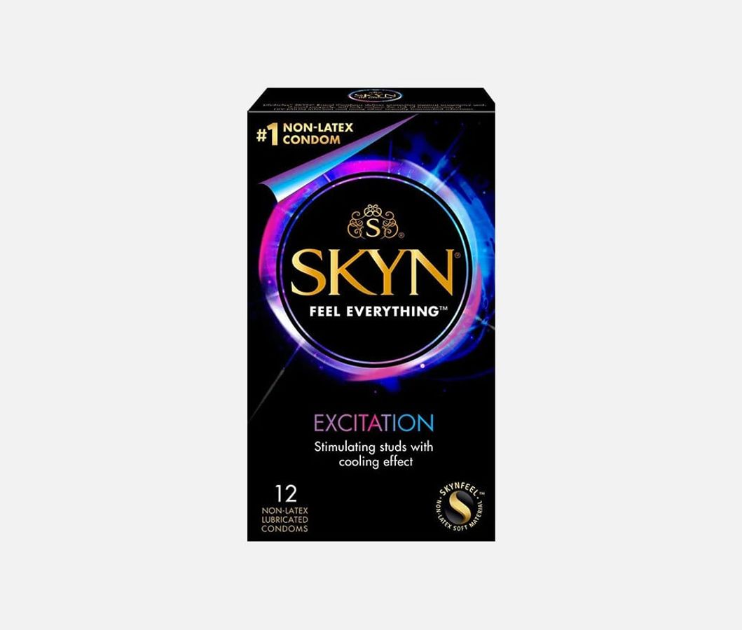 Bao cao su kích thích nữ Skyn Excitation Hộp 12 Cái