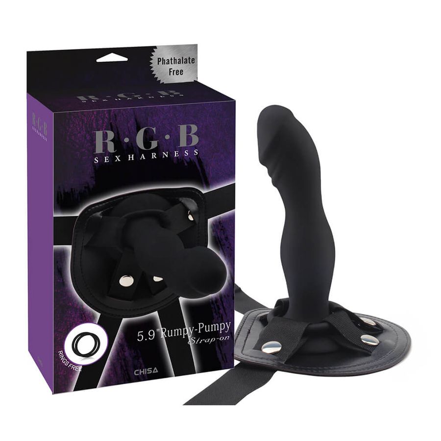 Dương vật giả có dây đeo Chisa Rumpy-Pumpy Strap-on 662247