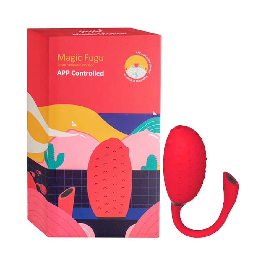 Trứng rung Magic Motion Fugu Đỏ 662654