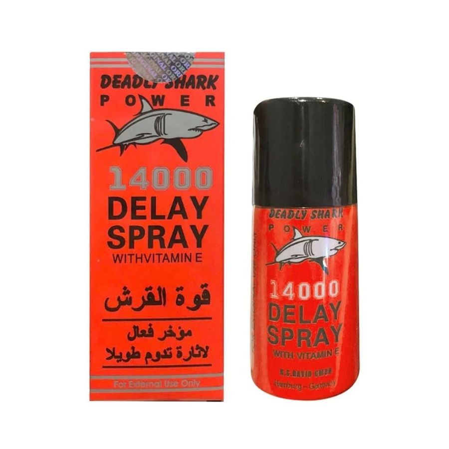 Chai xịt Power Deadly Shark 14000 kéo dài thời gian - Chai 40ml 662548