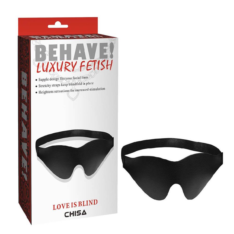 Bịt mắt BDSM Chisa Behave! Luxury Fetish Love Is Blind Classic 662509