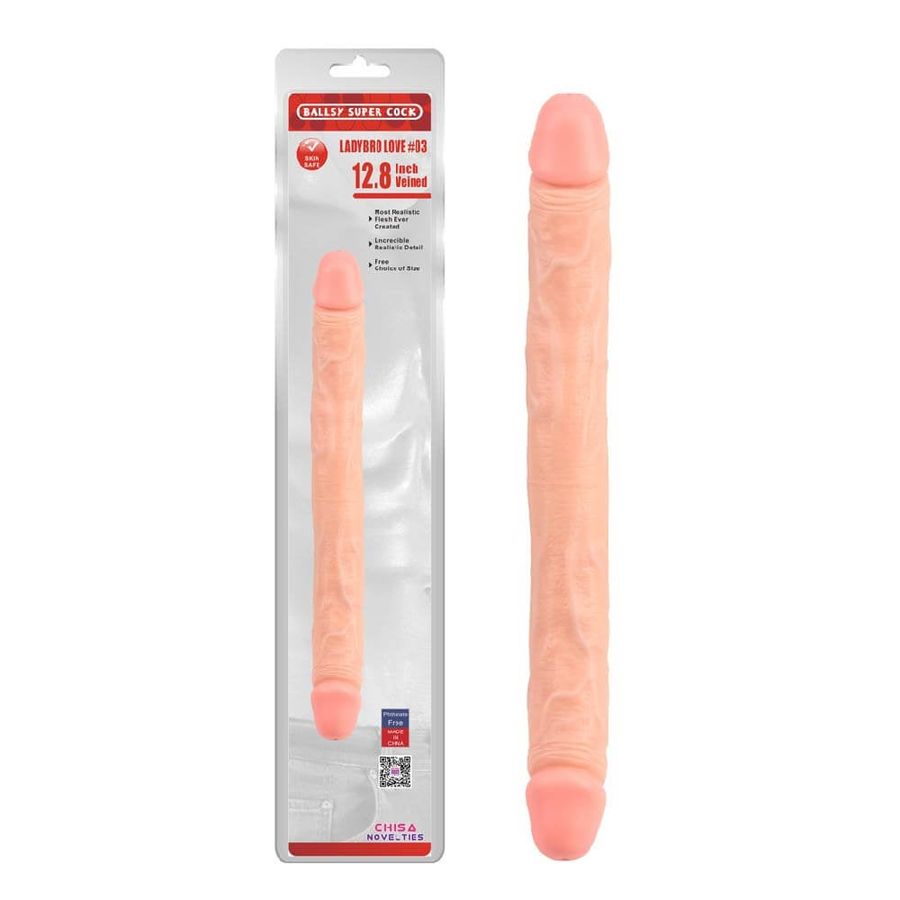Dương vật giả 2 đầu Chisa Ballsy Super 12.8 inch 662517