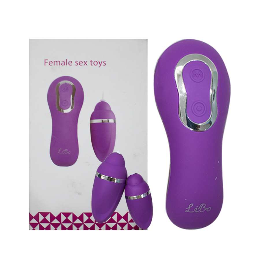 Trứng rung tình yêu 2 trứng, dùng pin Libo Female 663341