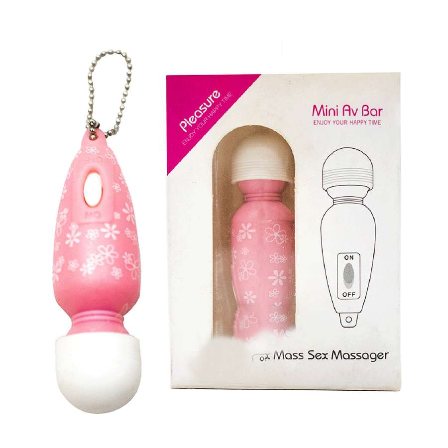 Móc khóa rung massage Pleasure Mini Av Bar 663345