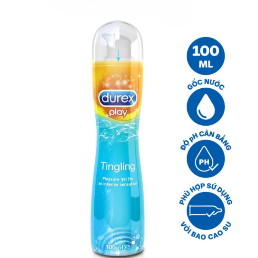 Gel B.ô.i T.r.ơ.n Durex Play Tingling 100ml – Tăng Cường Khoái Cảm 671047