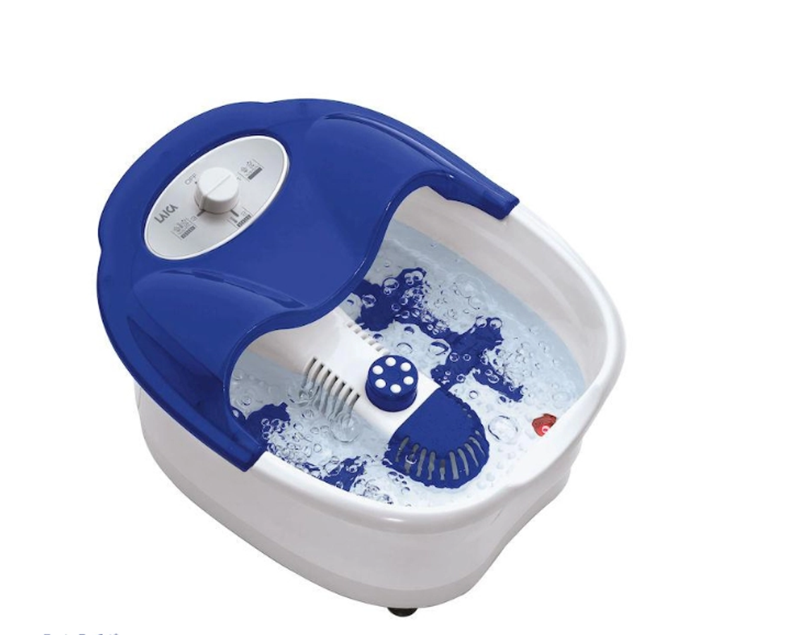 Bồn Ngâm Massage Chân Laica PC1301 - Đèn Hồng Ngoại, 3 Chế Độ Massage Rung/Sủi, Chăm Sóc Sức Khỏe Từ Italy 719175