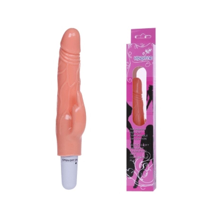 Đồ chơi tình yêu 1 Pin Baile rung mạnh, silicon mềm 719348