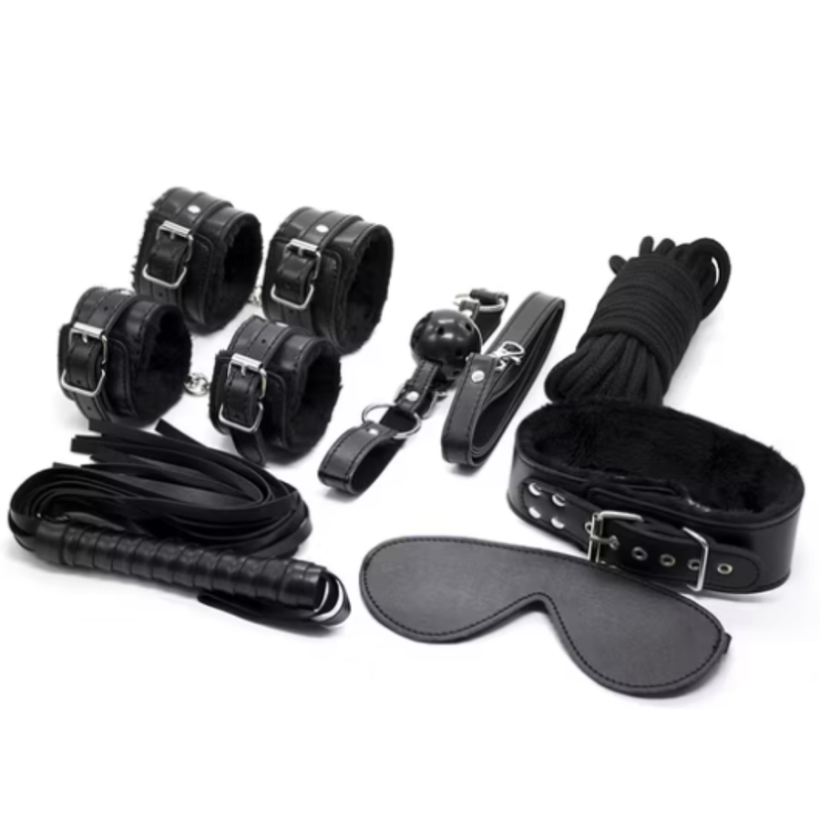Bộ dụng cụ roi da hỗ trợ BDSM Yeain 719349