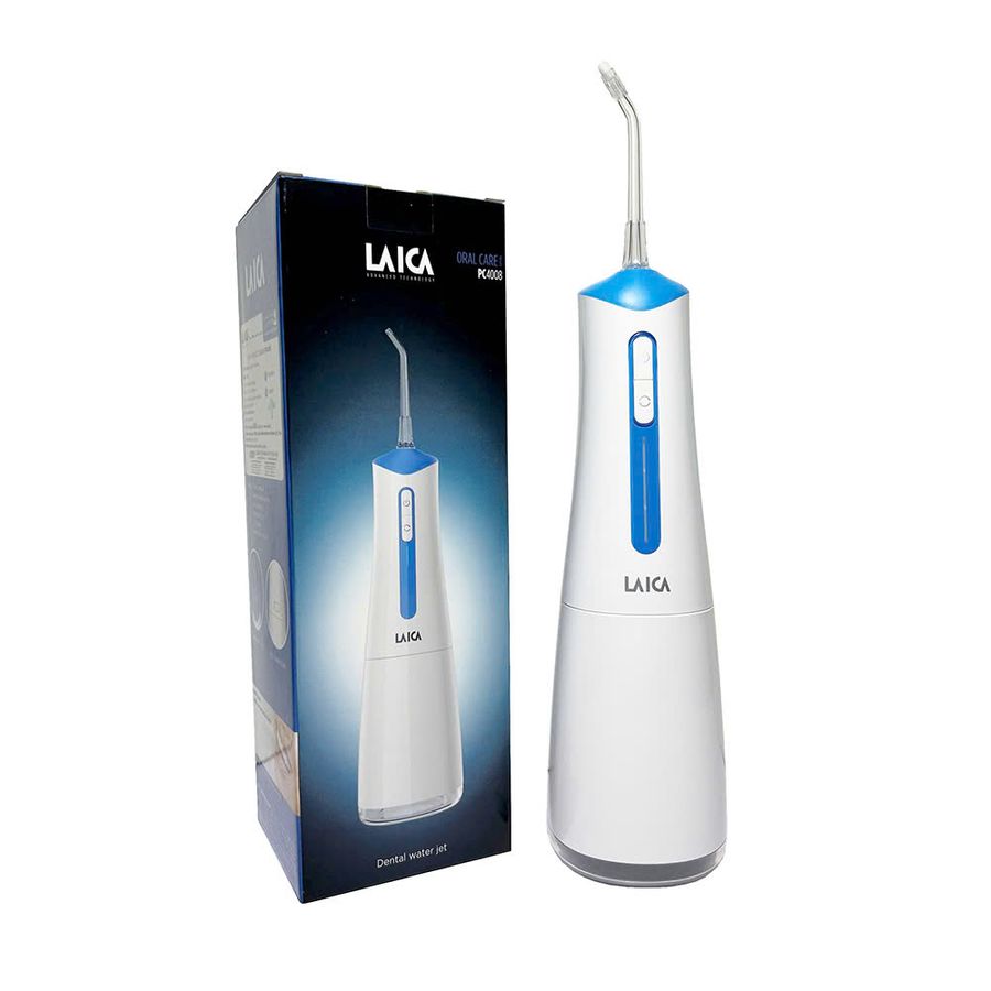 Máy Tăm Nước Laica Oral Care PC4008 - Dung Tích 300ml, Chăm Sóc Răng Miệng Hiệu Quả, Thiết Kế Tiện Lợi, 4 Chế Độ Hoạt Động 719284