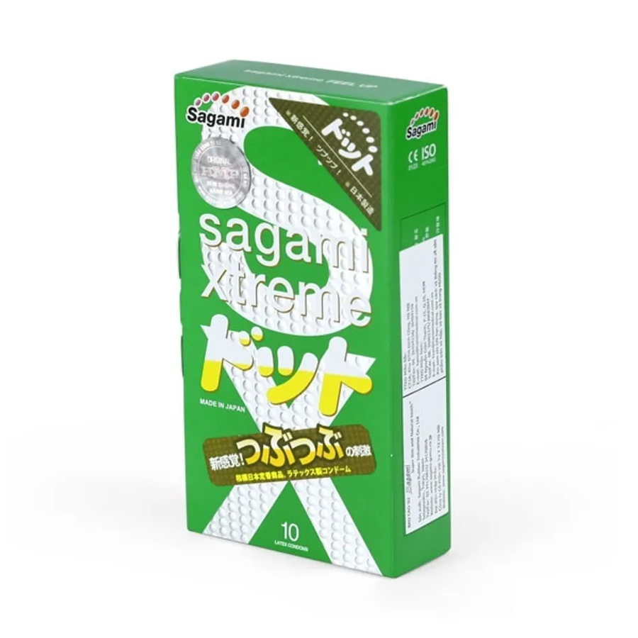 Bao Cao Su Gai Mềm Sagami Xtreme Green - Nhập khẩu Nhật Bản 719123