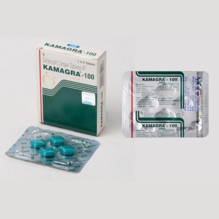 Hộp xanh Ấn 4 viên Kama hỗ trợ phục hồi tốt ở nam che tên 720359