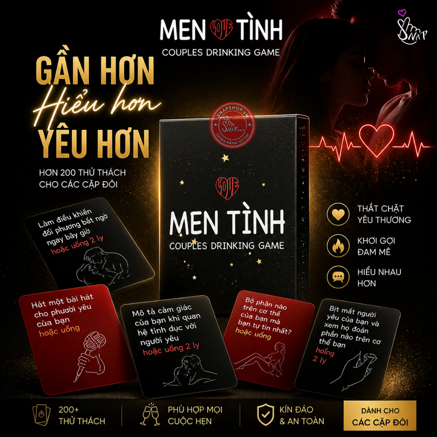 (Snapshop) Bộ Bài Tình Yêu Men Tình | Level Nâng Cao 46 Lá Chính Hãng