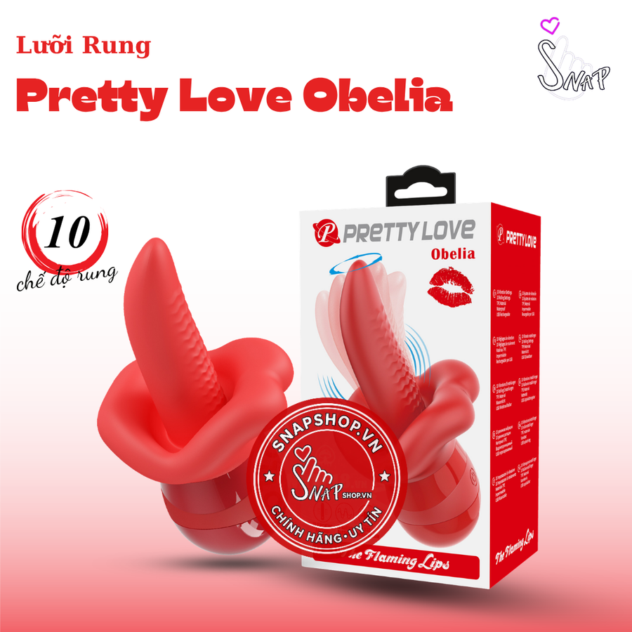 (Snapshop) Lưỡi Rung Liếm Pretty Love Obelia Chính Hãng 753284