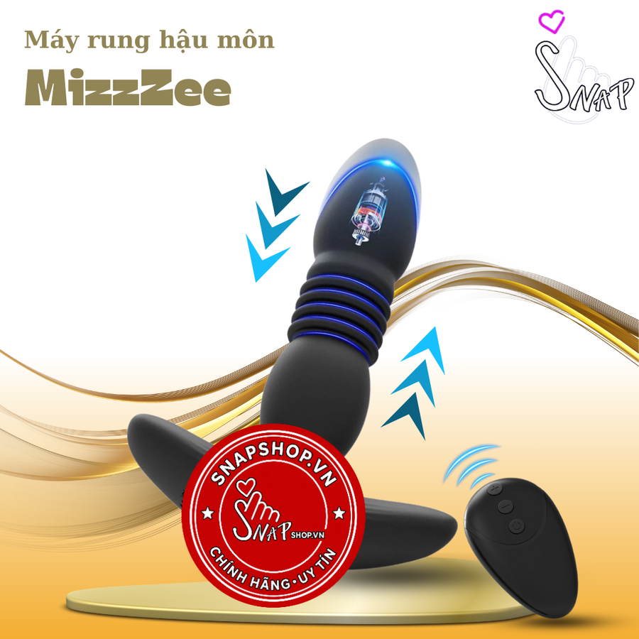 (Snapshop) Máy Rung Hậu Môn MizzZee 10 Chế Độ Rung Thục Chính Hãng