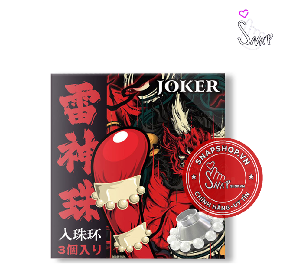 (Snapshop) Vòng Đeo Bi Joker - Hỗ Trợ Kích Thích, Kéo Dài Thời Gian Chính Hãng