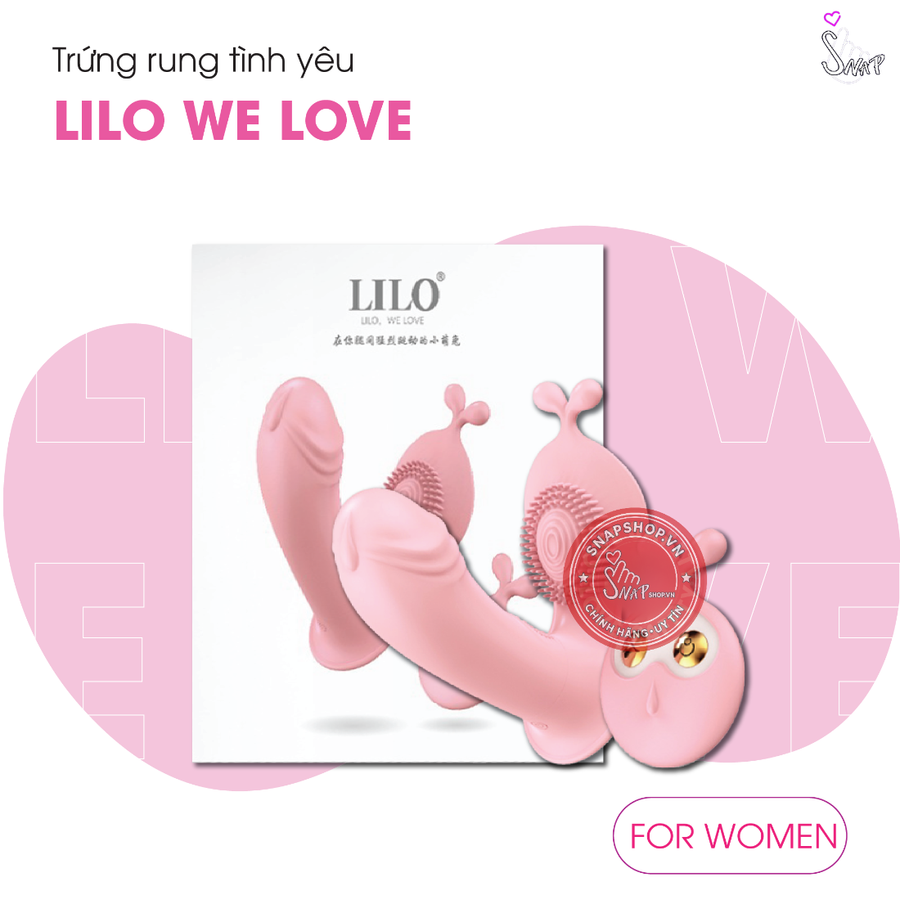 (Snapshop) Trứng Rung Lilo We Love 10 Chế Độ Rung Chính Hãng