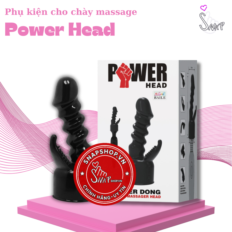 (Snapshop) Phụ Kiện Dành Cho Chày Massage Power Head Chính Hãng