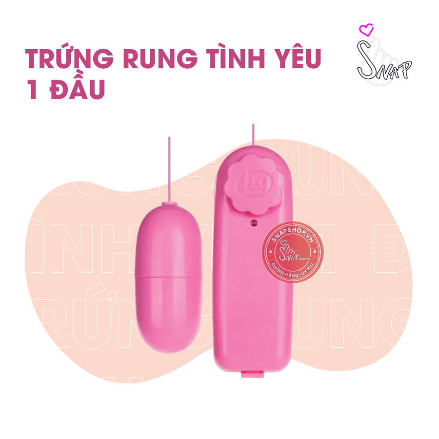 (Snapshop) Trứng Rung Tình Yêu 1 Đầu Chính Hãng