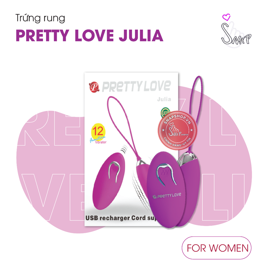 (Snapshop) Trứng Rung Pretty Love Julia Chính Hãng