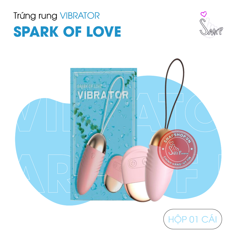 (Snapshop) Trứng Rung Vibrator Spark Of Love 12 Chế Độ Rung Chính Hãng