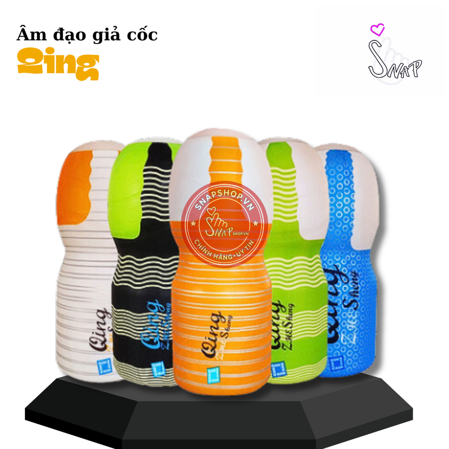 (Snapshop) Âm Đạo Giả Cốc Qing - Silicone Mềm Mại Chính Hãng