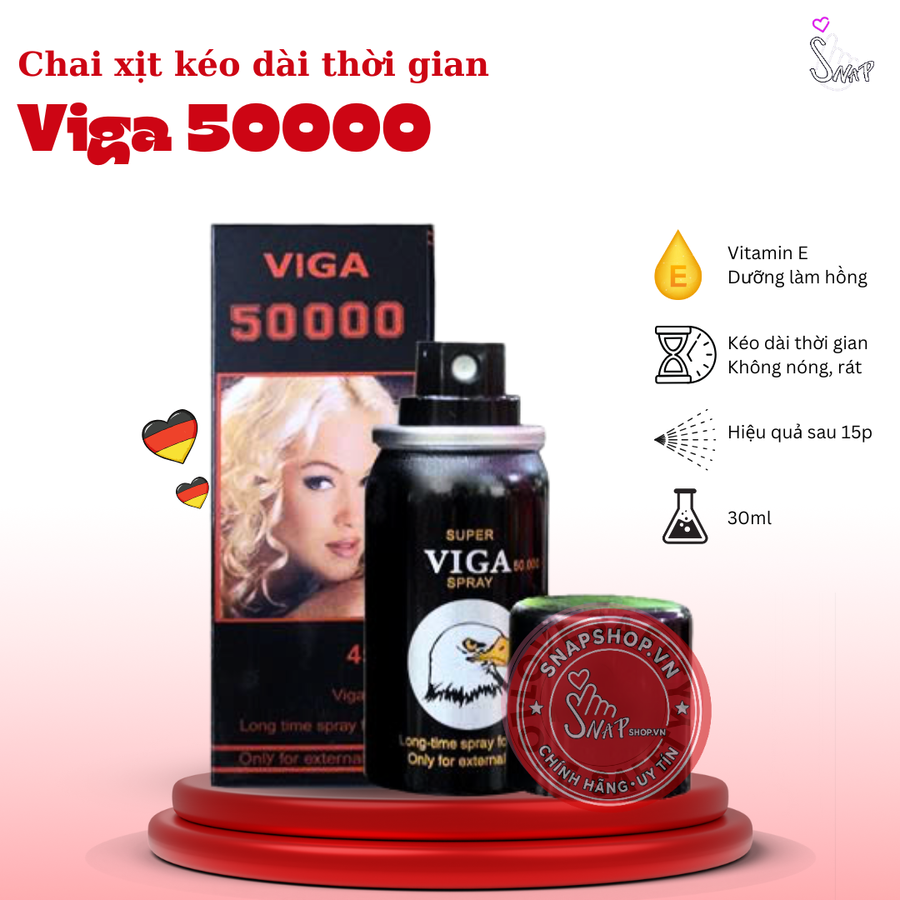 (Snapshop) Chai Xịt Kéo Dài Thời Gian Viga 50000 Chính Hãng 763835