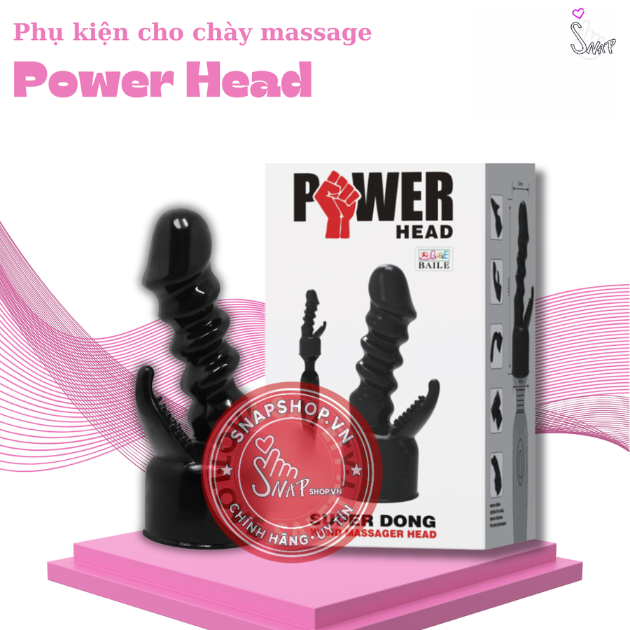 (Snapshop) Phụ Kiện Dành Cho Chày Massage Power Head Chính Hãng