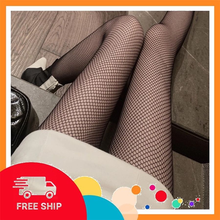 (Che Tên Khi Giao) Quần Tất Lưới Lỗ Nhỏ Phối Trang Phục Cosplay Gợi Cảm Sexy Vớ Body Nữ Lưới Nhỏ Anime Liền Thân Quyến Rũ - T905 Bảo Mật Tuyệt Đối