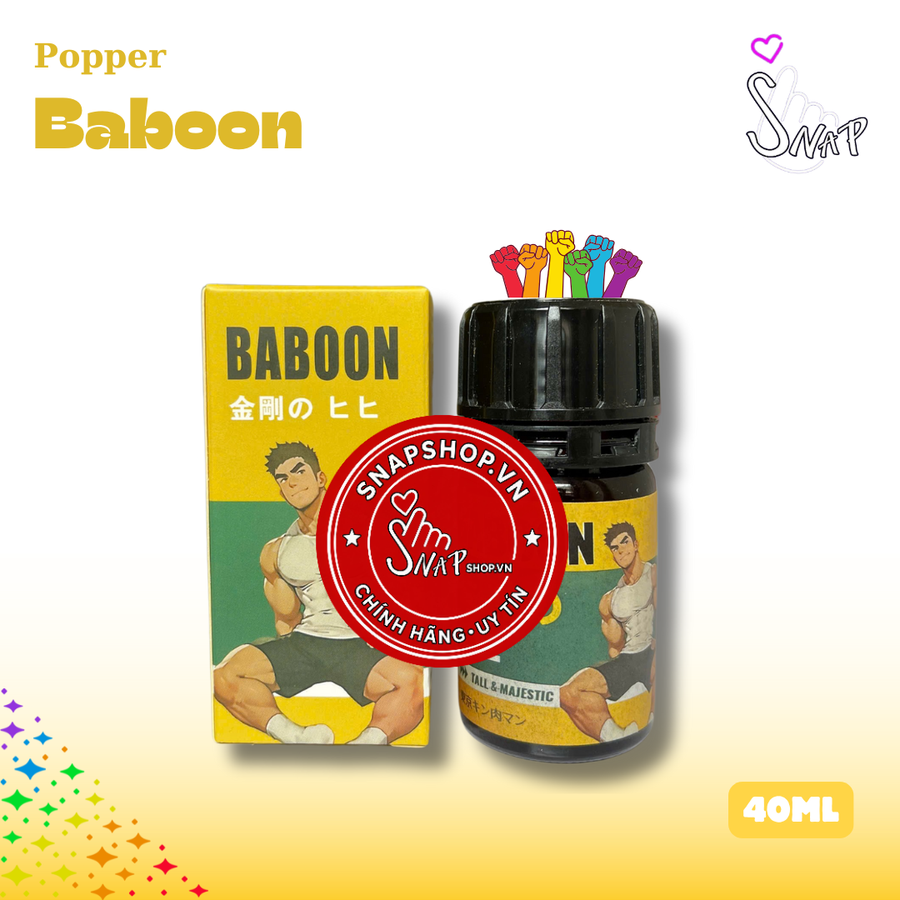 (Snapshop) Popper Baboon Chính Hãng