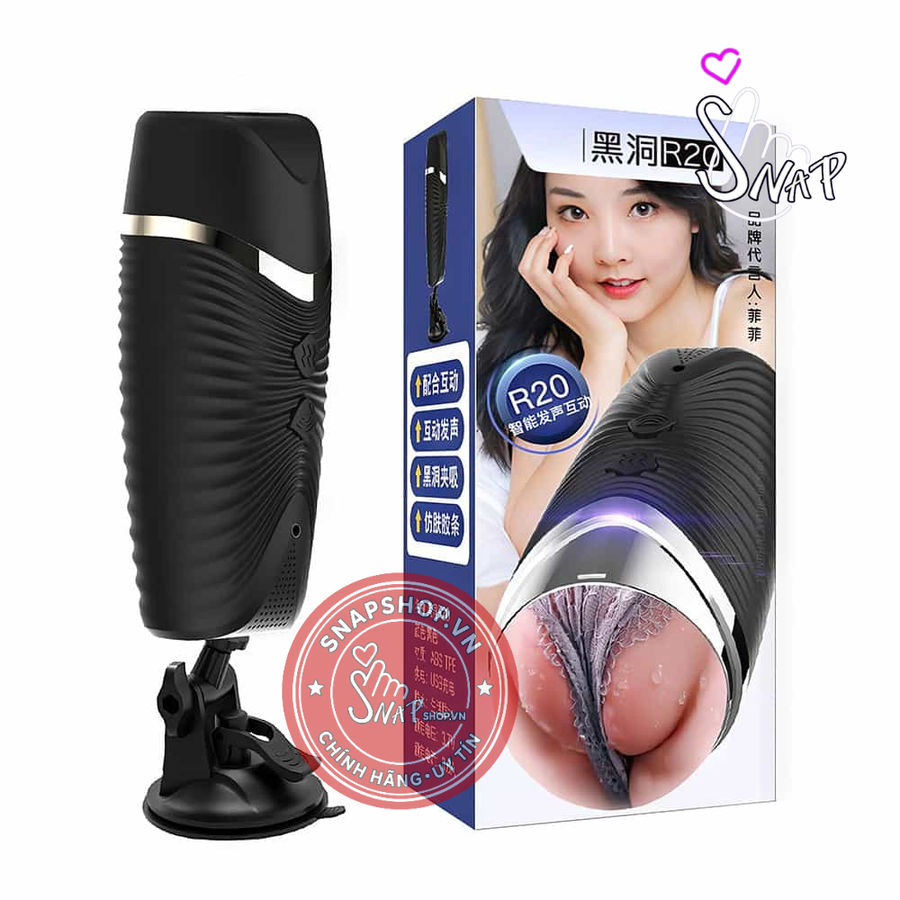 (Snapshop) Âm đạo giả dính tường Jiuai R20 Chính Hãng