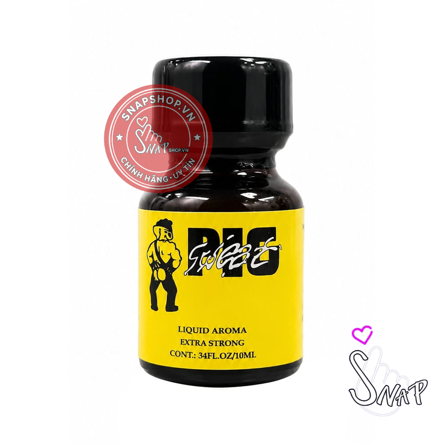 (Snapshop) Chai hít tăng khoái cảm Popper PWD USA Pig Sweat - Chai 10ml Chính Hãng